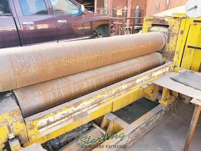 Used BERTSCH - Plate Bending Rolls including Pinch California US | Sterling Machinery Exchange #1467068