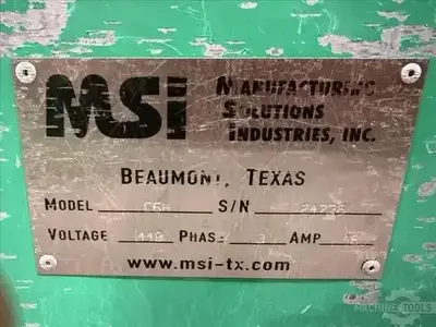 Used MSI C6H CHAMFEMATE Bevelers Illinois US | Perfection Global, LLC. #1314870