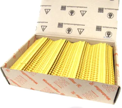 BOX OF 100 NEW WEIDMULLER ZDU 2.5-2/3AN GE TERMINAL BLOCKS 1946240000