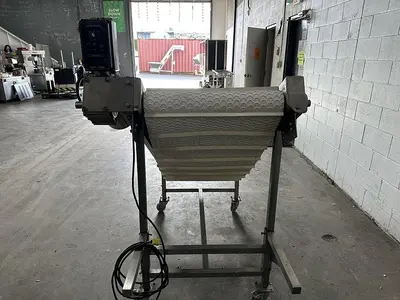 Incline Conveyor with Hopper