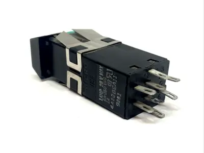 USED HONEYWELL CONTROL GREEN OPERATE PUSHBUTTON SWITCH