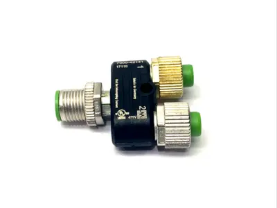 7000-42141-0000000 | Murr Elektronik  T-Coupler M12 5-Pin, Male To x2 Female - New Other