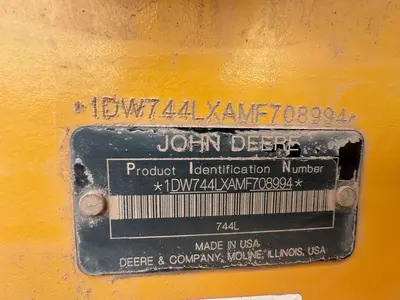 Used 2020 DEERE 744L Wheel Loaders New Jersey US | Proxy Equipment #1378392