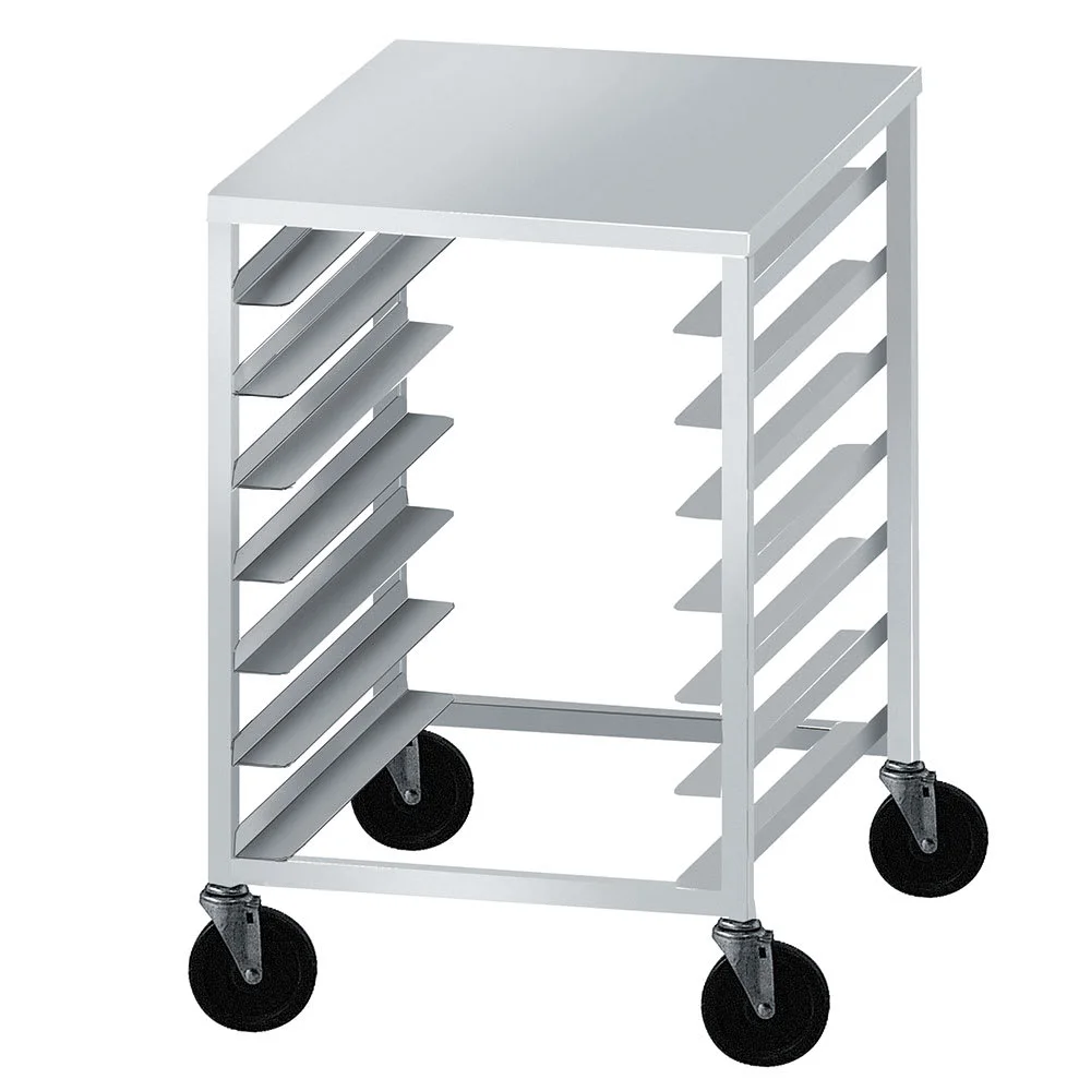 Advance Tabco PDB7 20 1/4"W 7 Pizza Dough Box Rack w/ 3 3/4" Bottom Load Slides
