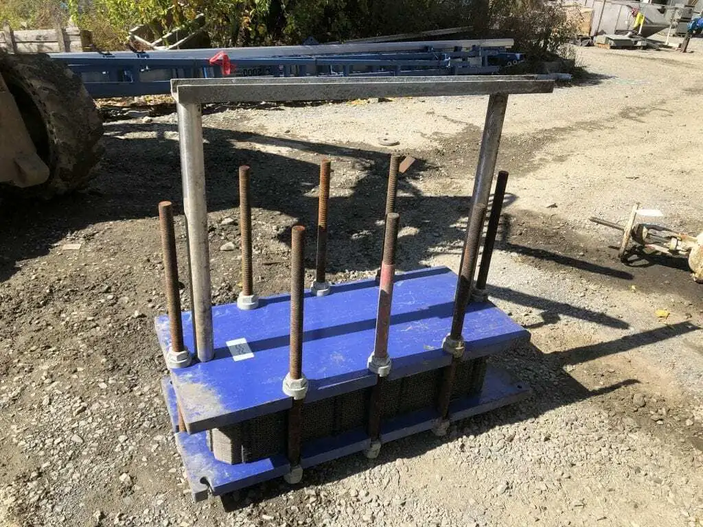 Alfa Laval 22154-2 Plate & Frame Heat Exchanger 150PSI @ 356°F