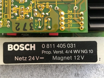USED BOSCH 0 811 405 031 (4,5)-PROP.VERST. 4/4 WV NG 10