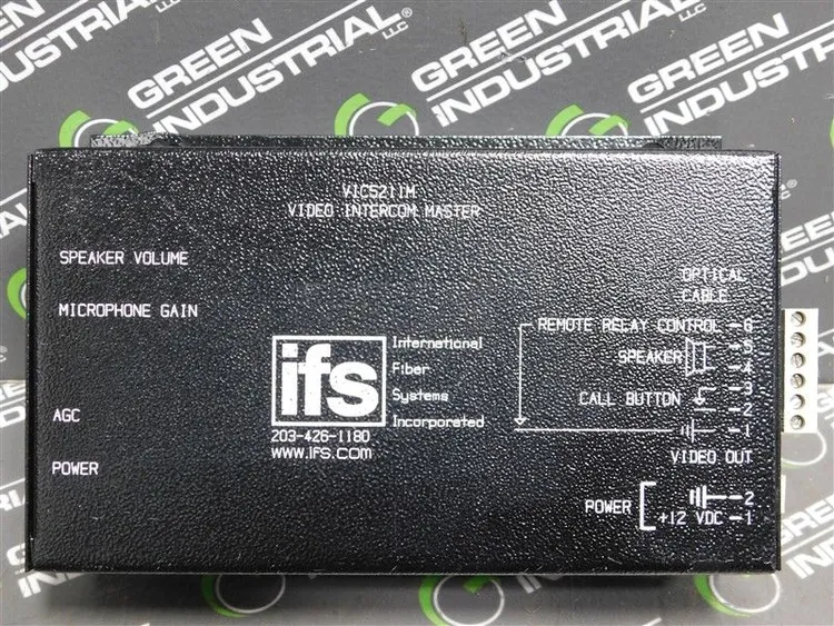 Used IFS VIC5211M Electrical Controls | Green Industrial #680700