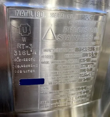 Precision Stainless 25 Gallon Stainless Steel Reactor REACTORS | EcReCon Inc (9)