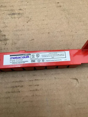 Metacaulk Rectorseal 4″ Pipe Collor Fire Seal 66351 M0422612