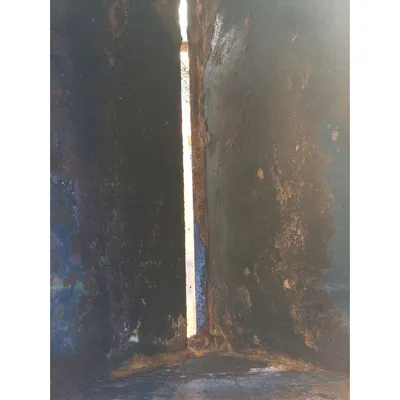 Used Grate Magnet with 7 cu/ft Hopper