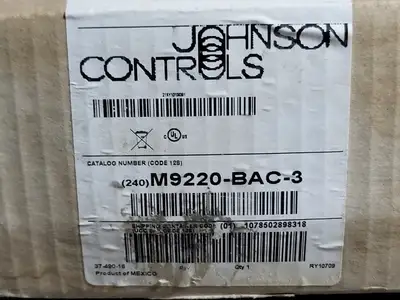Used JOHNSON CONTROLS M9220-BAC-3 Electric Motor Driven Actuators British Columbia CA | Lenmark #255318