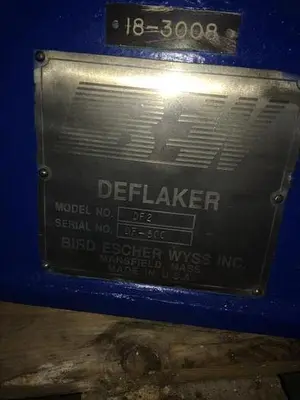 Bird Escher Wyss DF2 Deflaker SS – Rebuilt