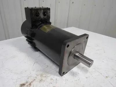 Getty Fanuc 20N 128VDC Servo Motor From Mazak M-5 Lathe 1500 RPM A06B-0602-B021