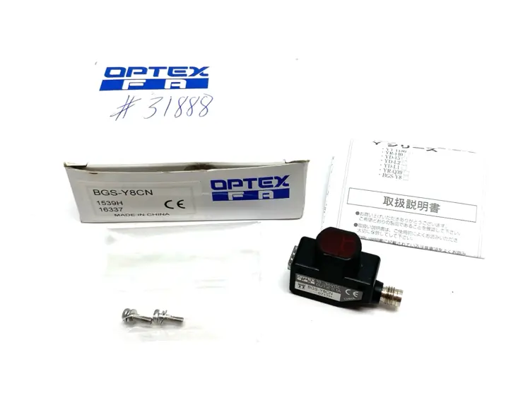 Used OPTEX PHOTOELECTRIC SENSOR, IP67 WATERPROOF, 30-200MM SENSE DISTANCE Photoelectric Sensors | Maverick Industrial Sales #1100226