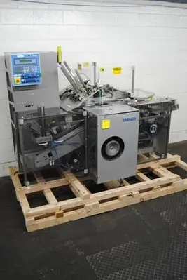 Uhlmann model C100 Cartoner with blister feed