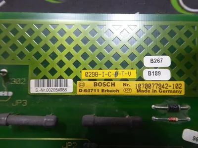 Bosch 1070077942-102 Power Supply Control Board 077943-1027 Used