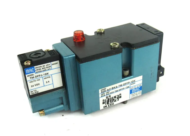 Used MAC TM-DFFJ-1DK Solenoid Valves | Industrial Parts R Us Inc. #360640