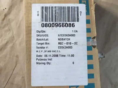 NEW SIEMENS CED63A025