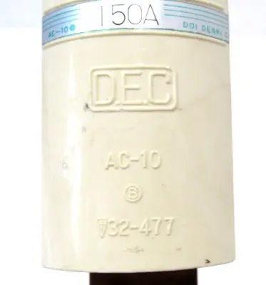 LOT OF 3 NEW DOI DENKI AC-10 FUSES 32-477 AC10