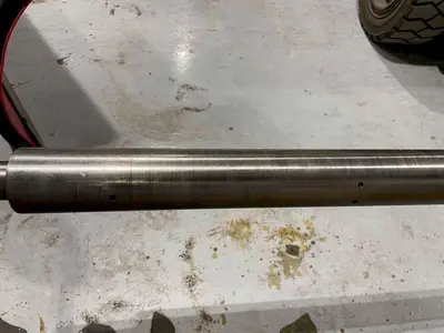 107" x 3-5/8" Grooving Bar - Brand Unknown