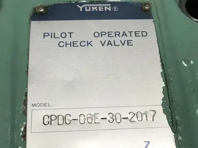 USED YUKEN CPDG-06E-30-2017