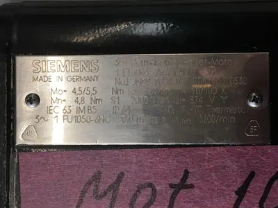 USED SIEMENS 1FT5064-1AC71-4EA0