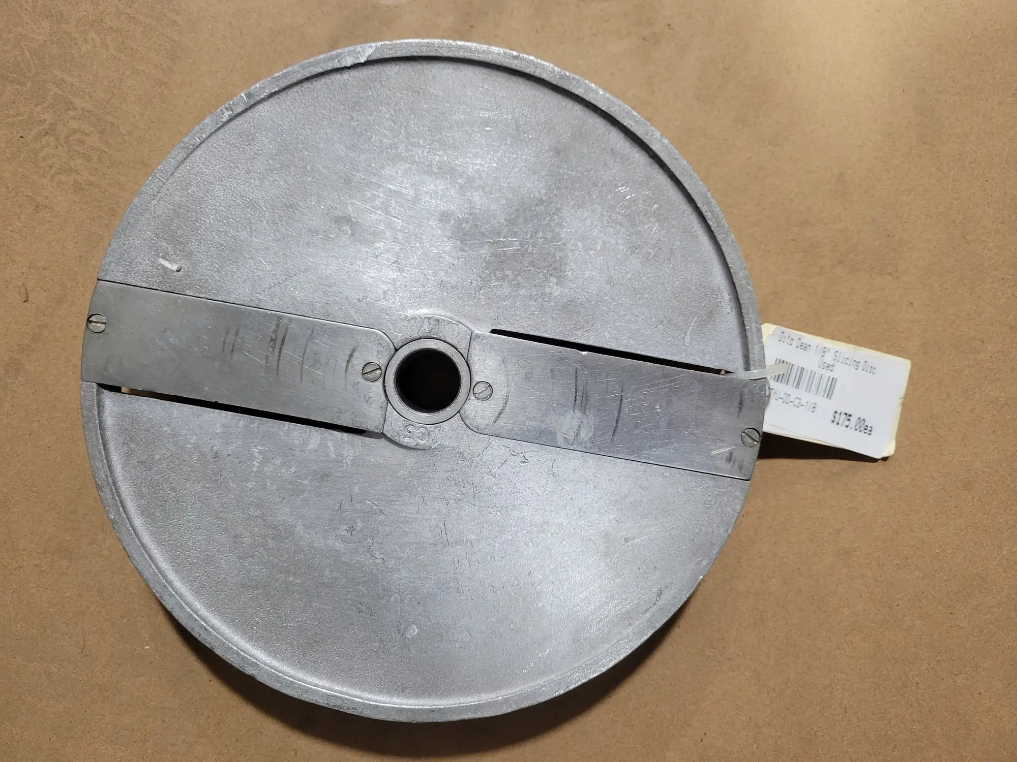 Dito Dean 1/8" Slicing Disc Used
