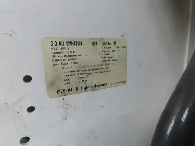 Eaton Freedom 2100 MCC NEMA 6 Motor Control Starter 600VAC 400Hp HMCP Breaker