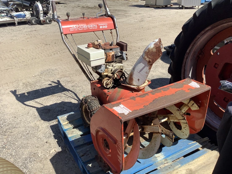 Used JACOBSEN IMPERIAL 830 Snow Blowers Michigan US | Miedema Asset Management Group #1174851