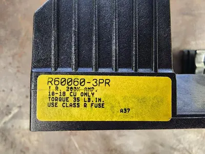 USED BUSSMANN R60060-3PR