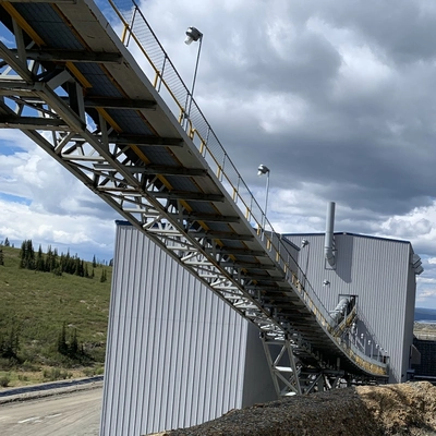 30in Wide x 612ft Long Overland Conveyor