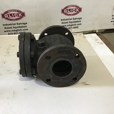 Lunkenheimer 125 SP Swing Check Valve 3″ Backflow Preventer