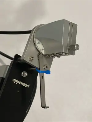 USED EPPENDORF TRANSFERMAN MICROMANIPULATOR JOYSTICK W/ MOTOR MODULE