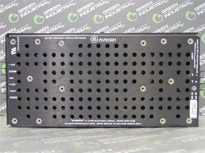 General Electric PLPS1G01 Power Supply Module 5/12/24VDC Used