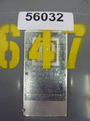 USED SQUARE D D322N