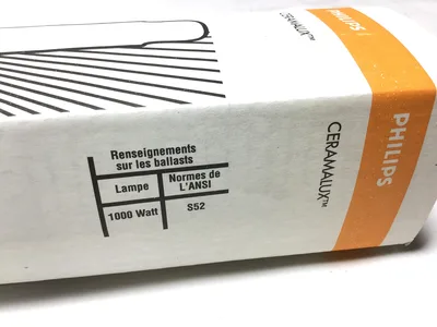 Philips Ceramalux C1000S5212 High Pressure Sodium Lamp Grow Light 1000Watt