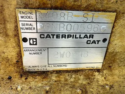 USED CATERPILLAR G3408TA
