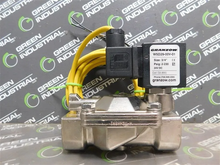 Used GRANZOW W5D29-00V-01 Solenoid Regulators | Green Industrial #675273