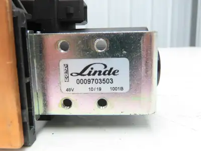 Linde 0009703503 Forklift Motor Contactor Assembly 48VDC Removed From E20C