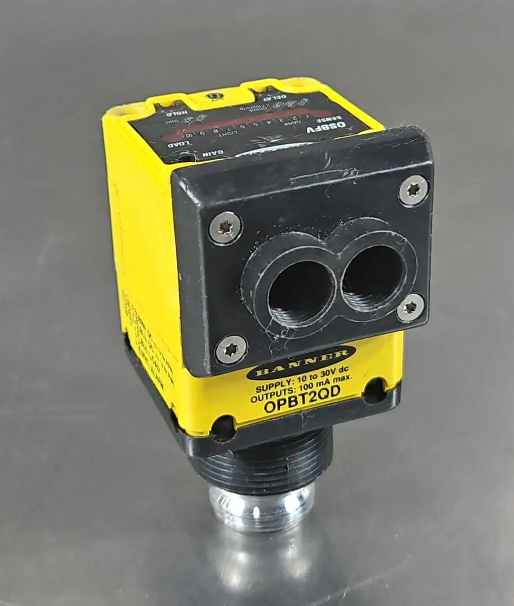 BANNER OPBT2QD 10-30VDC POWER MODULE W/OSBD OPERATING HEAD MODULE. Loc 6E-14
