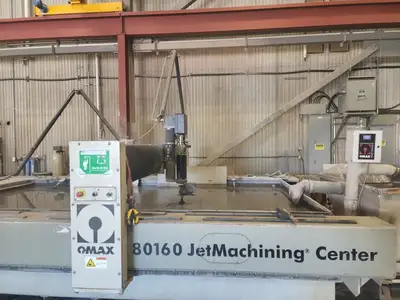 Used 2012 OMAX 80160 Waterjet Cutters British Columbia CA | Lenmark #1424096