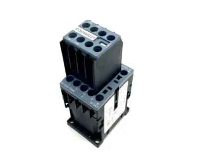 3RT2516-1BB40 | Siemens  Power Contactor, 3AC, 9A, 4kW 400V, 4P 24VDC - Used