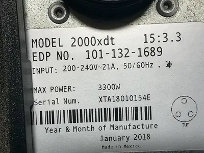 Used 2018 BRANSON 2000XDT Ultrasonic Welders Ohio US | HGR 24 #1744482