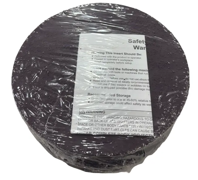 Surf-Pro 7" x 7/8" Resin Fiber Sanding Discs 24 Grit Premium Ceramic 25 Pack