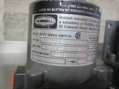 Switch, Pilot, Mdl WRE7, 120 Volt, Hubbell (2) #S739702