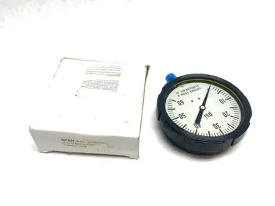 Therma Tron X LFS312-60-PSI-G-IV1 SPAN Pressure Gauge 0-60psi 3.5" Dia - New Other