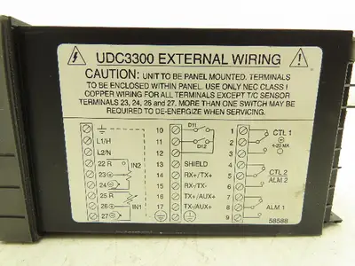 Honeywell DC330B-KE-003-21-000000-E0-0 UDC3300 Digital Temperature Controller