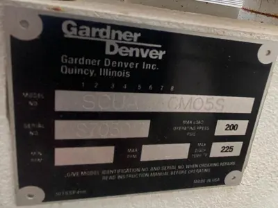 Used 2022 GARDNER DENVER EAU99AA Air Compressors (Misc) Ohio US | C3 SURPLUS LLC #1389783