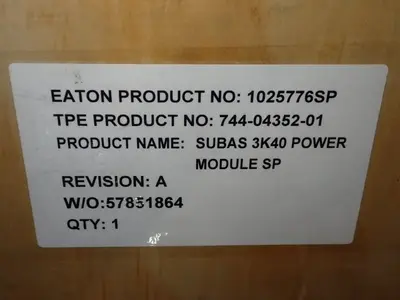 Subas 3k40 Power Module