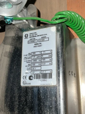 New | in-Stock Graco G24W01 Piston Pumps Texas US | ISP Equipment Group #1319085